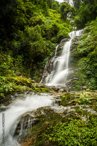 The Waterfall  West Sikkim  India