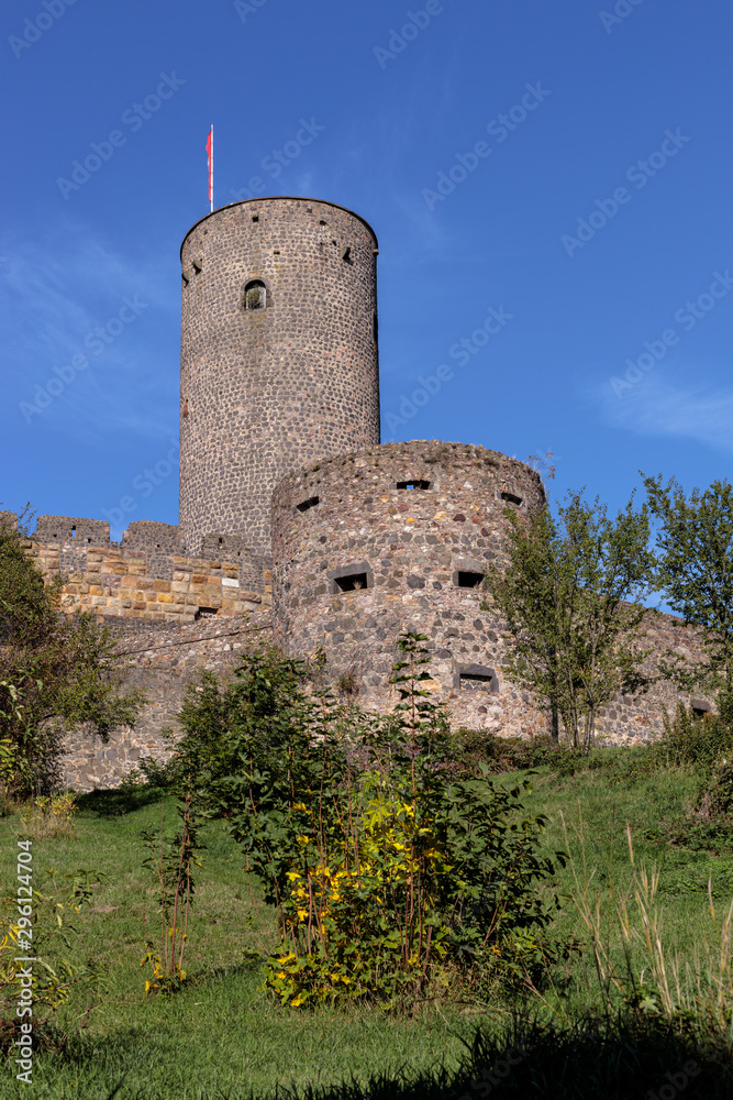Ostturm der Burg Münzenberg