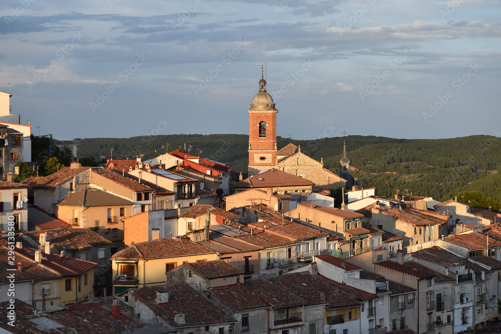 un pequeño pueblo en españa