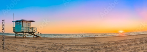 18th Street Lifeguard Tower Panorama