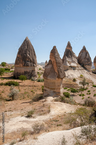 Hoodoos at Zindanonu, Cappadocia, Turkey