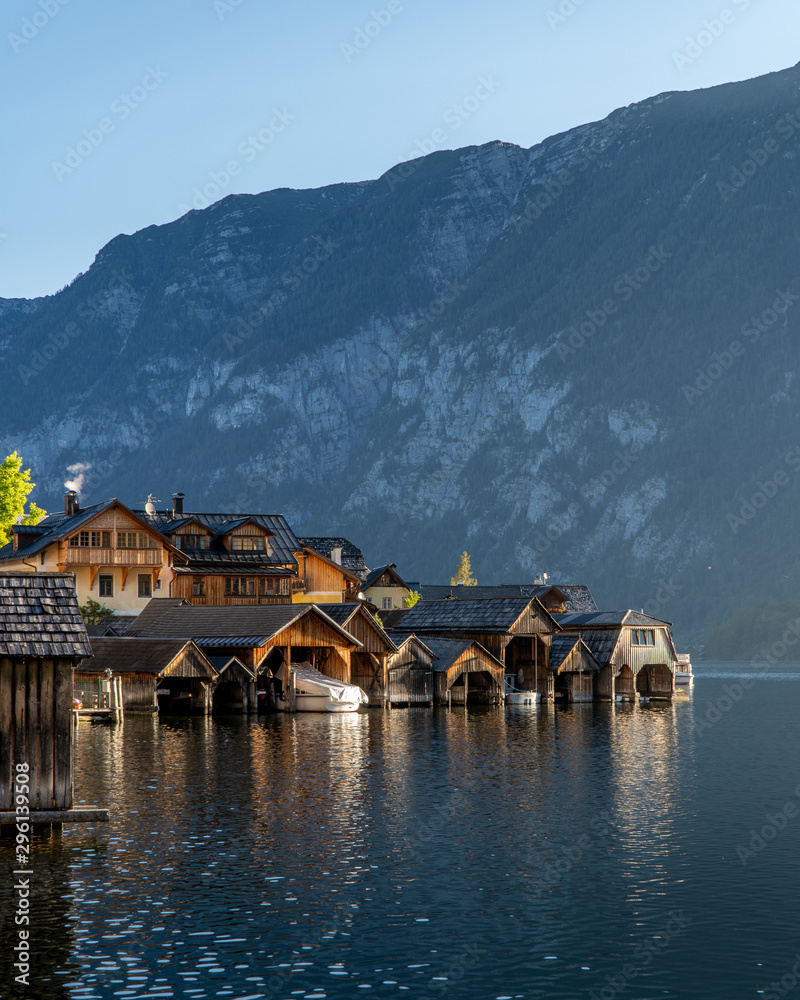 Fototapeta premium Morning in Hallstatt, Austria