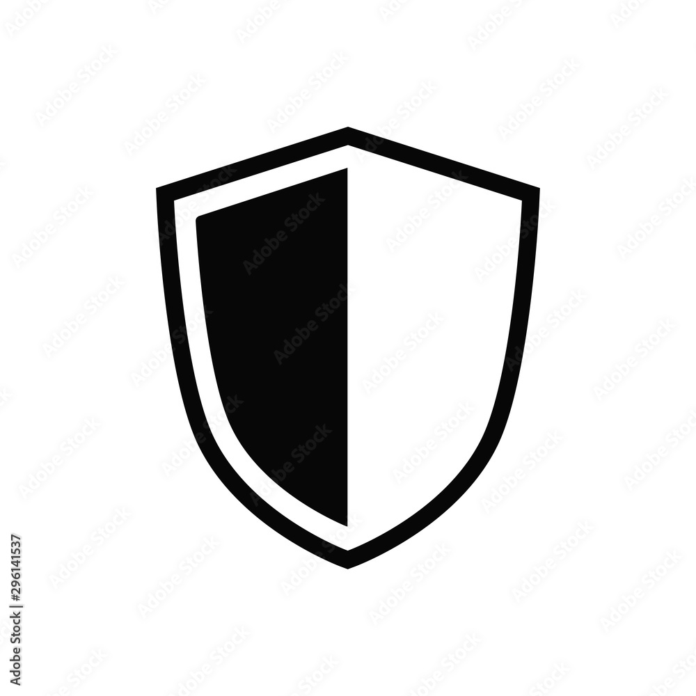 shield icon vector flat style collection shield icon vector flat style collection