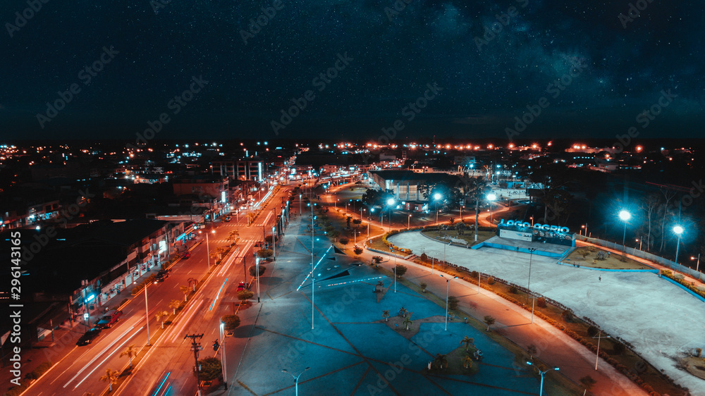 Fototapeta premium Lago Agrio tierra de colores