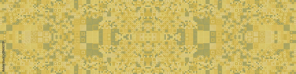 Obraz premium Abstract Symbols Random Distributed Pattern Computational Generative Art background illustration