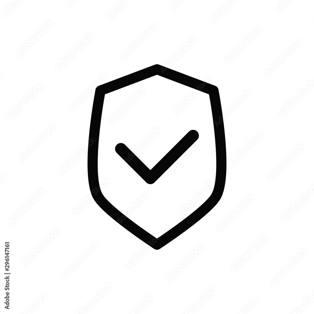 shield icon vector trendy flat style shield icon vector trendy flat style