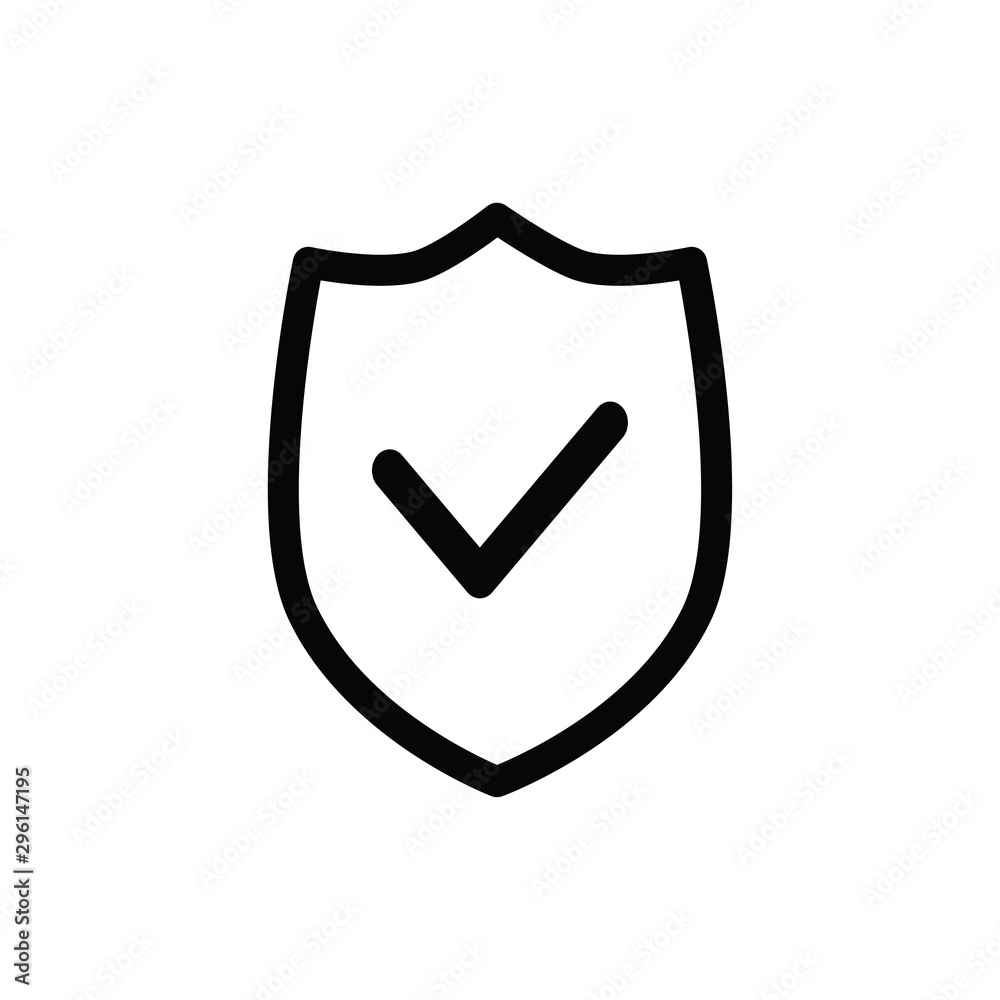 shield icon vector trendy flat style shield icon vector trendy flat style