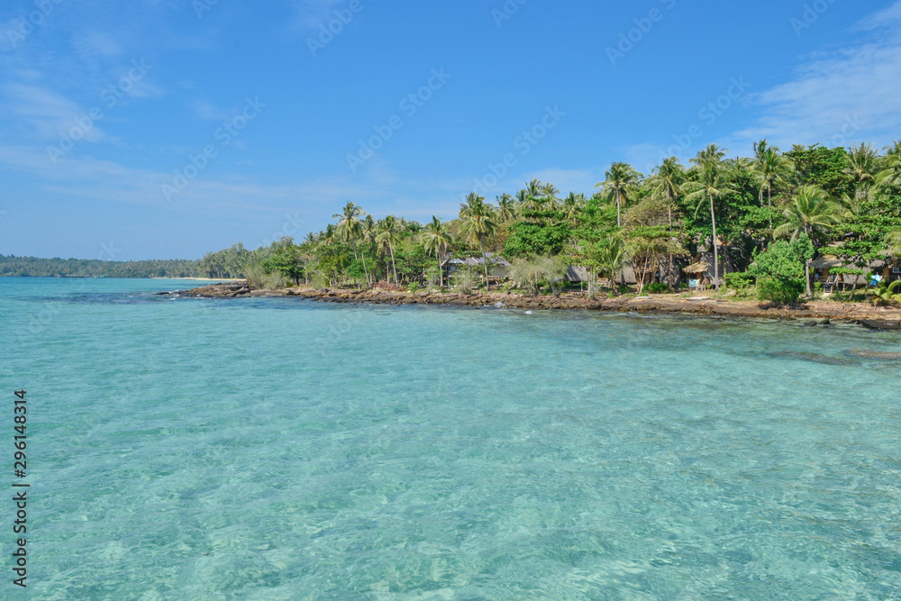 Obraz premium Amazing paradise in Kho kood Thailand, stunning place for vacation