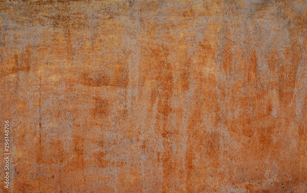 Textures of rusty iron with peeling paint Textures of rusty iron with peeling paint