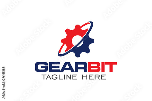 Gear Logo Template Vector