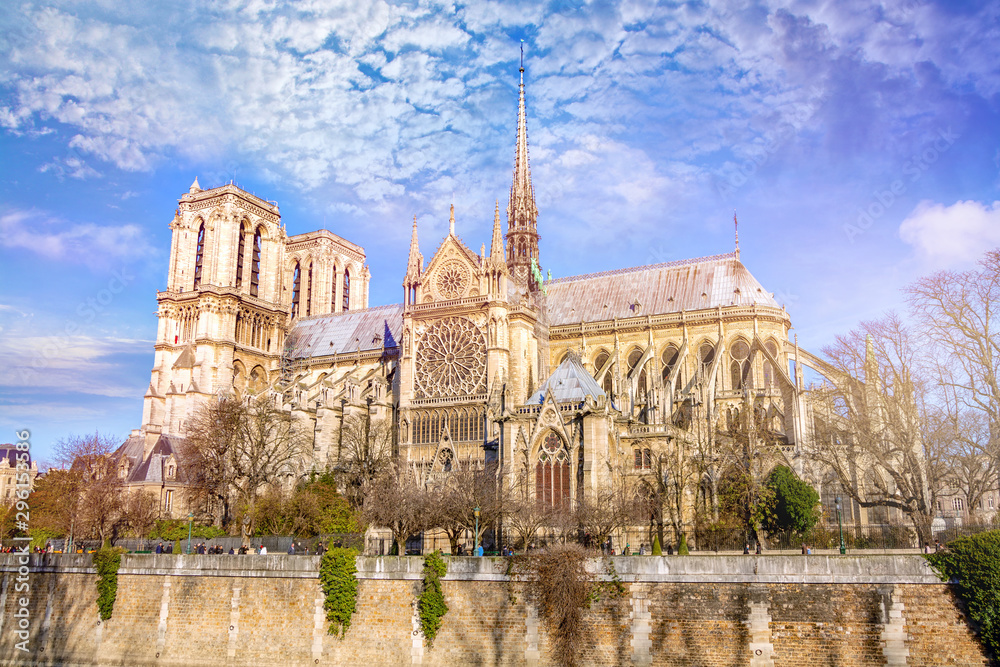 Notre Dame de Paris Cathedral, France