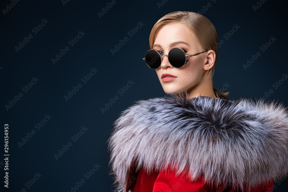 stylish blonde with glasses stylish blonde with glasses