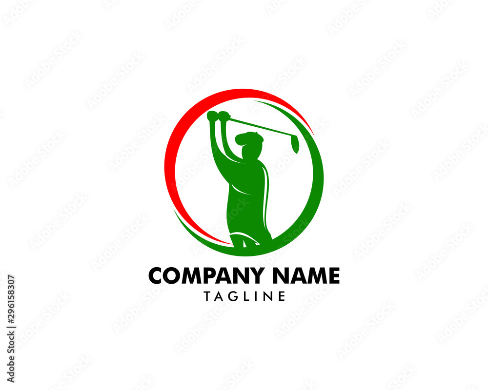 Golf Club Logo Design Template Vector Illustration Golf Club Logo Design Template Vector Illustration