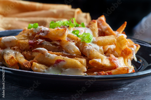 Photography Loaded Bacon Ranch Fries