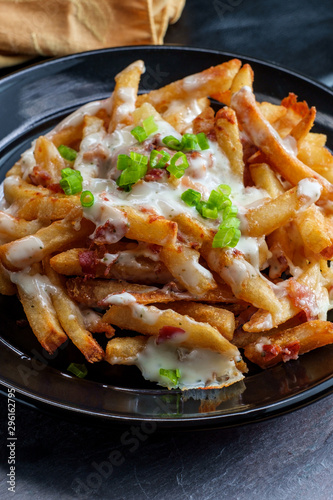 Canvas Print Loaded Bacon Ranch Fries