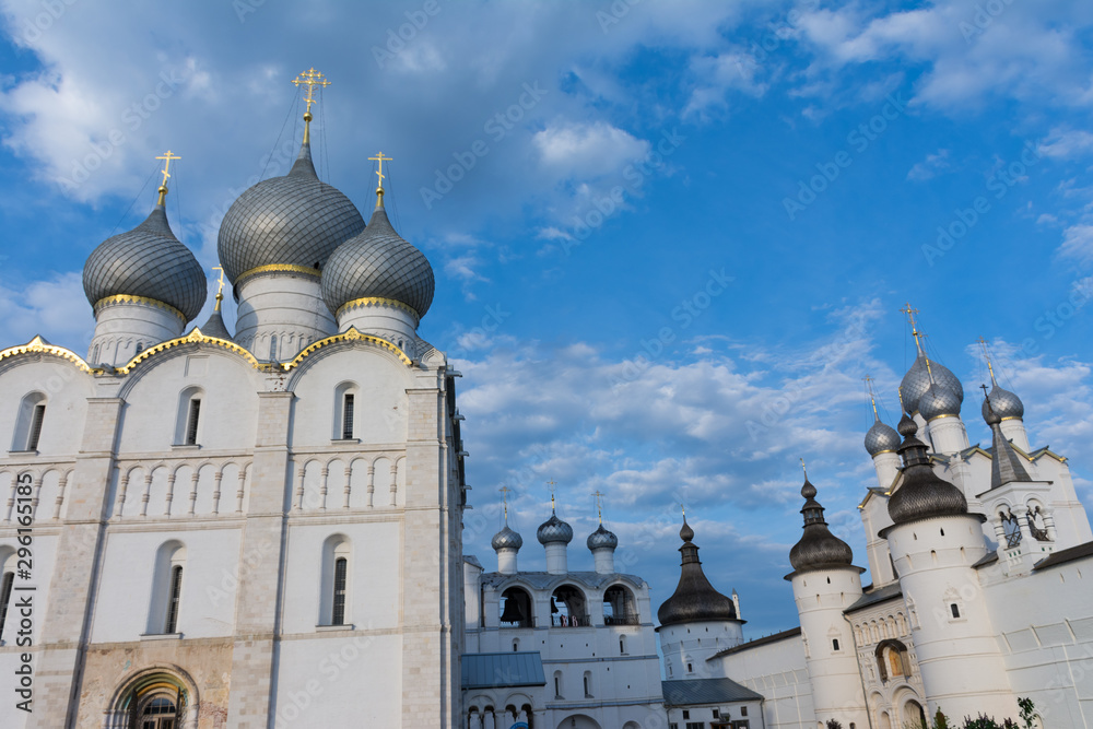 The dome of the Cathedral of the Rostov Kremlin