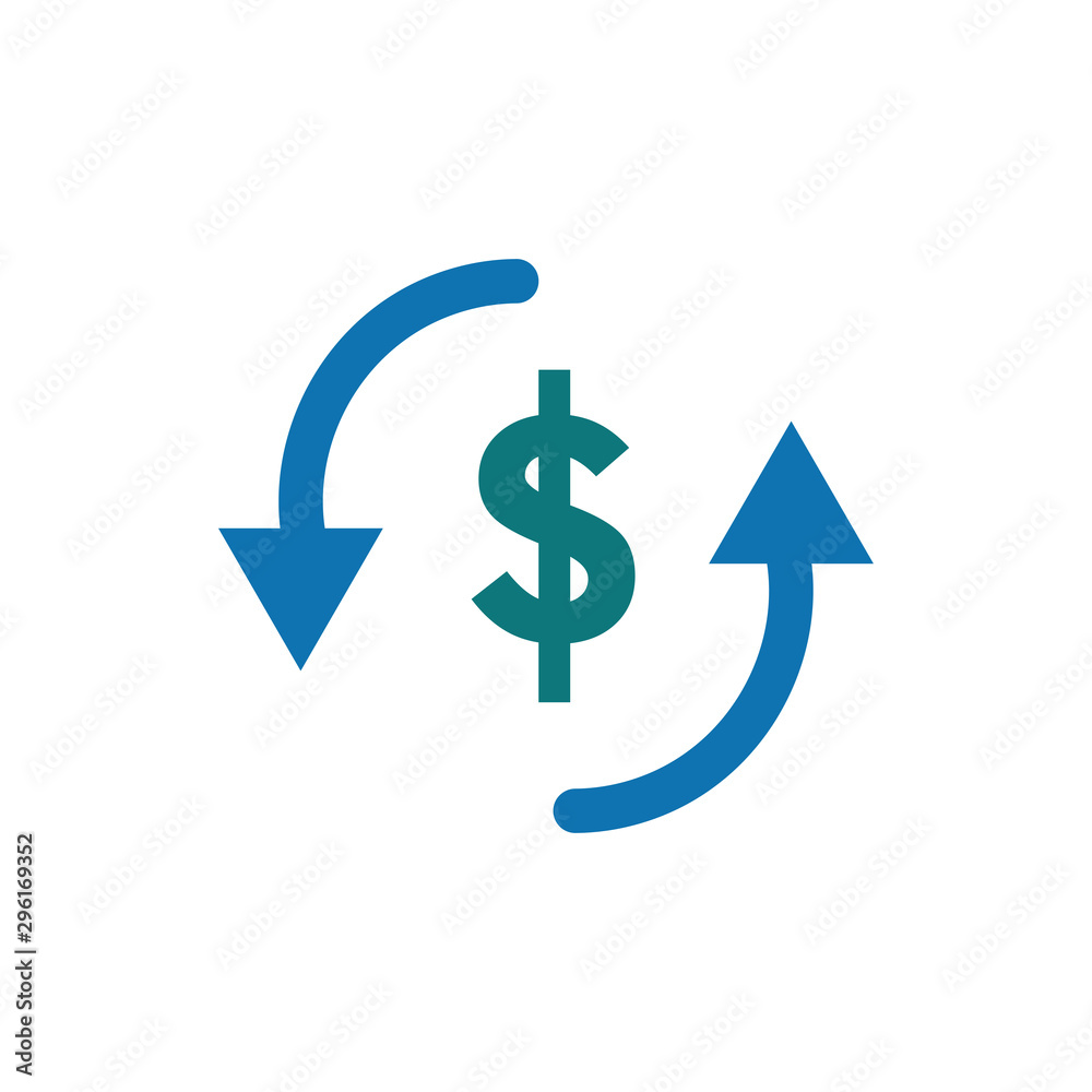 Isolated money icon flat vector design Isolated money icon flat vector design