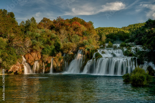 Croatia, Krka national park, and waterfalls 