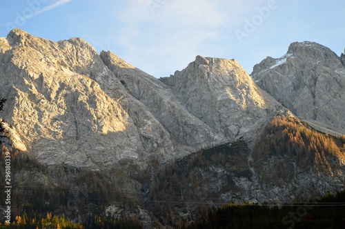 Mountain landscape in Bavarian Alps