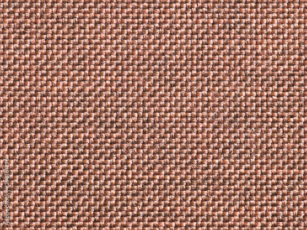 Brown linen texture as background. Bronze fabric backdrop. Cloth shot wallpaper. Bright glossy cloth on pattern. Dark synthetic material upholstery chair Brown linen texture as background. Bronze fabric backdrop. Cloth shot wallpaper. Bright glossy cloth on pattern. Dark synthetic material upholstery chair