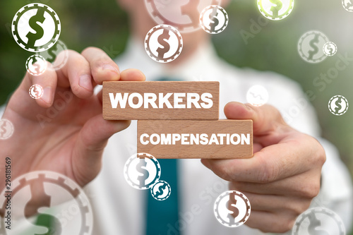 Fotografija Workers Financial Compensation Insurance Business Industry Concept