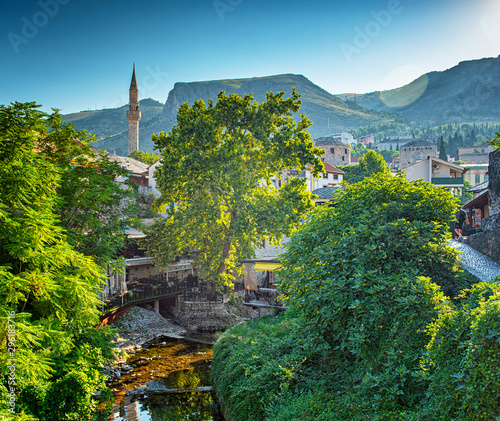 View on the historic old to...