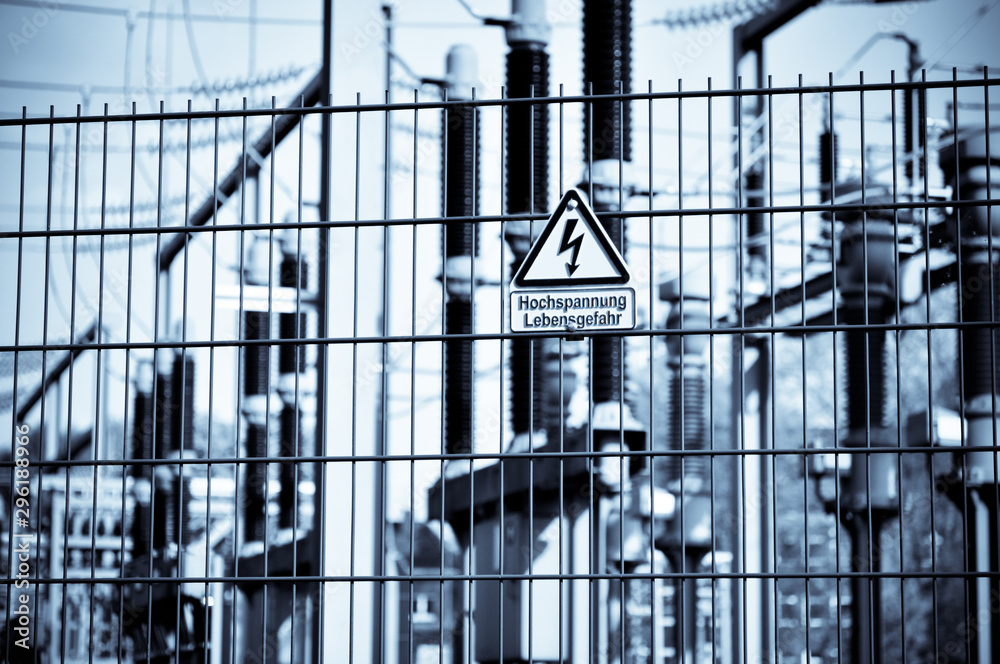 Fototapeta premium Electricity - With word 
