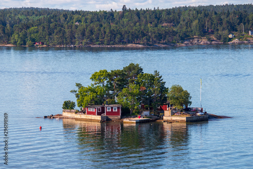 The Stockholm archipelago in Sweden.