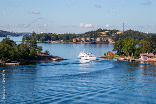 Fototapeta Naklejka Na Ścianę i Meble -  The Stockholm archipelago in Sweden.
