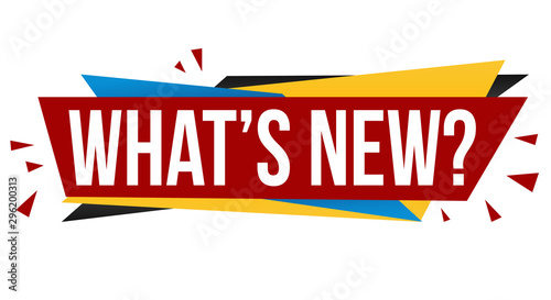 What's new banner design