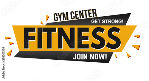 Fitness banner design