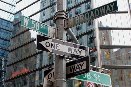 Street sign in New York City © Marije Kouyzer
