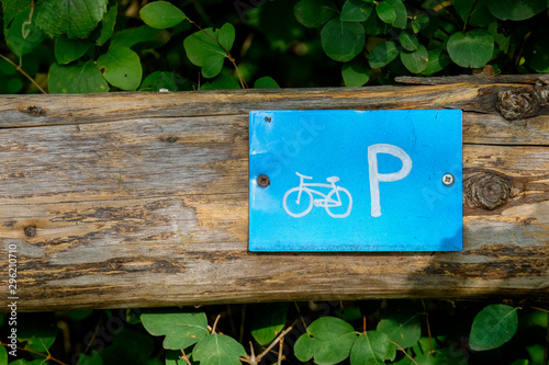 Hinweisschild "Fahrrad-Parkplatz"