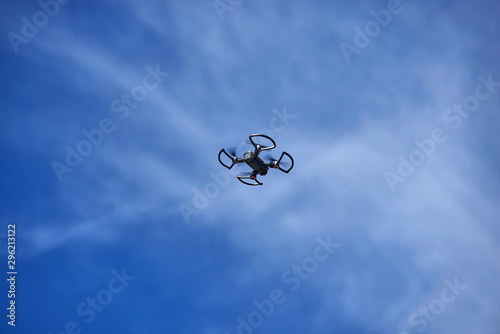 drone in the sky