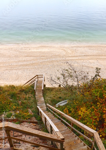 Staircase Down to Beach