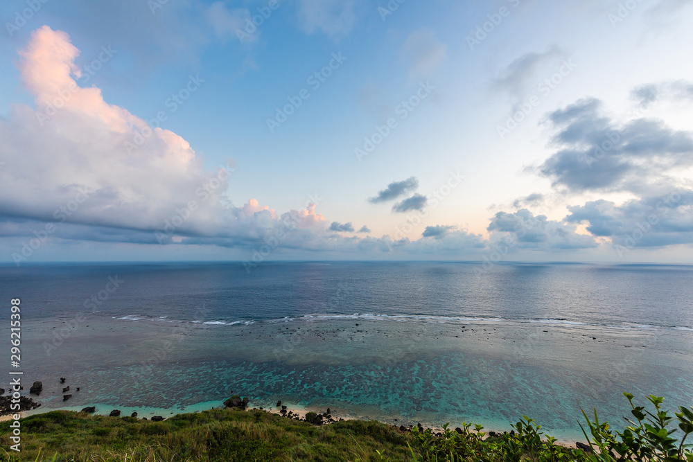 Obraz premium 宮古島の海 Beautiful beach in Miyakojima Island, Okinawa.