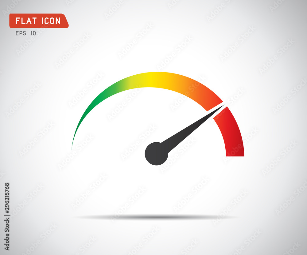 Performance measurement. Logo Speed, icon Vector illustration Performance measurement. Logo Speed, icon Vector illustration