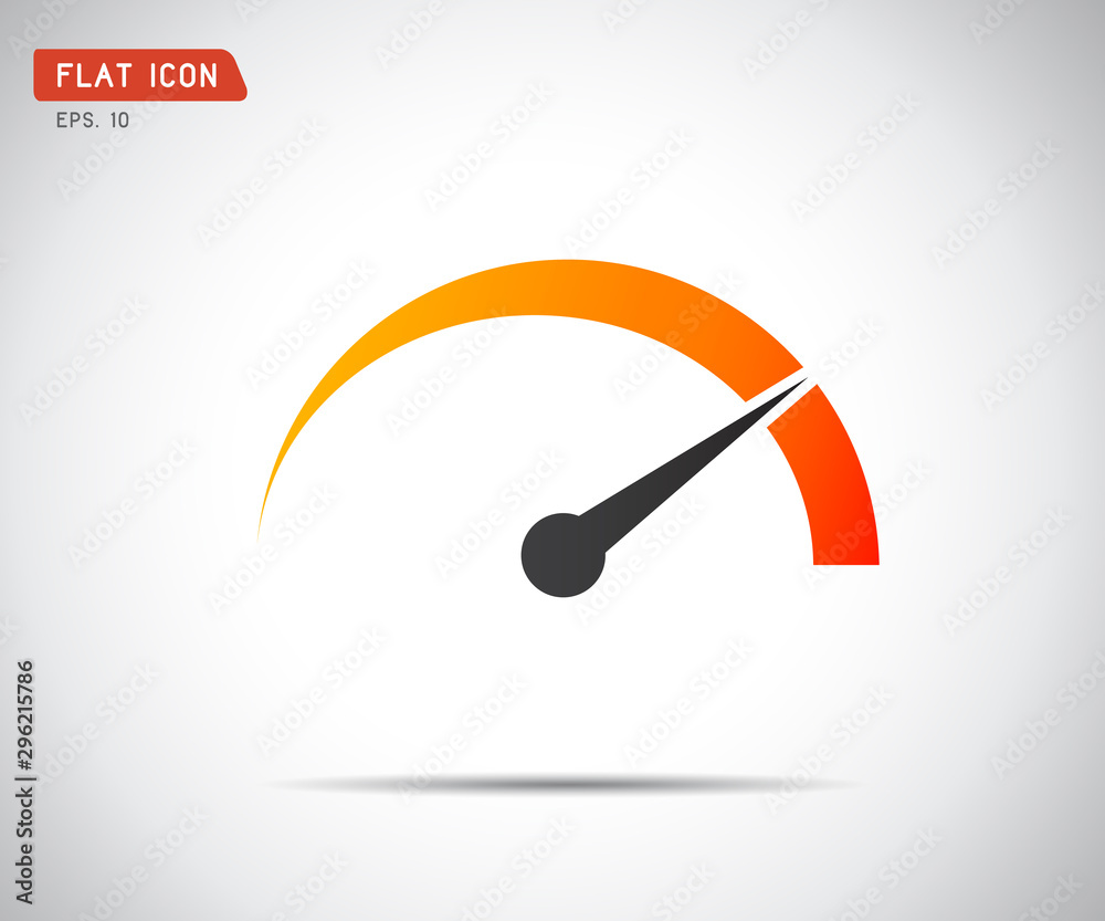 Performance measurement. Logo Speed, icon Vector illustration Performance measurement. Logo Speed, icon Vector illustration