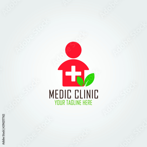 Medical Health and Pharmacy Logo Design Template With Modern style. Vector illustration