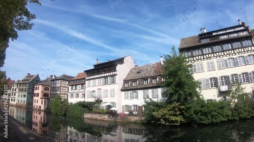 フランス・プティットフランスのレトロな建物