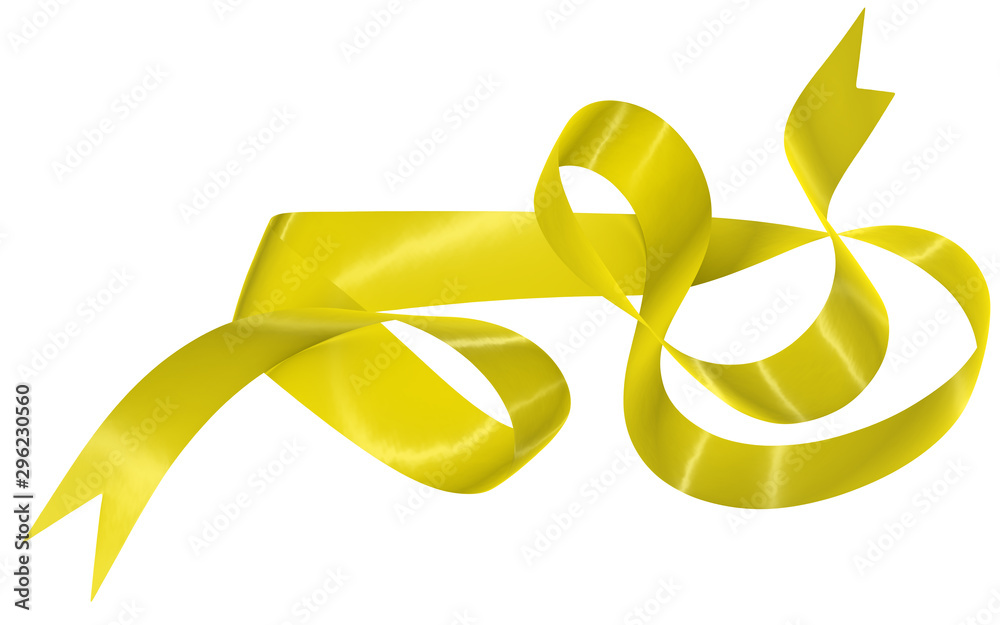 Abstract ribbon on white background Abstract ribbon on white background