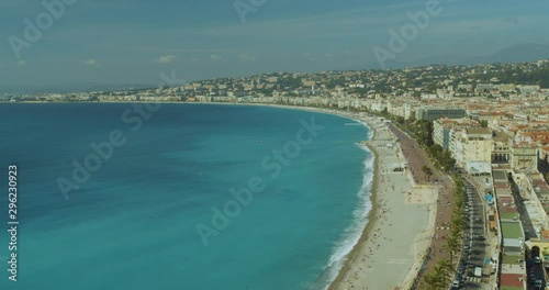 Wallpaper Mural Beautiful coastline Villefranche-sur-Mer, France, Cote Dazur, French riviera. Travel to Europe summer vacation landscape. Torontodigital.ca