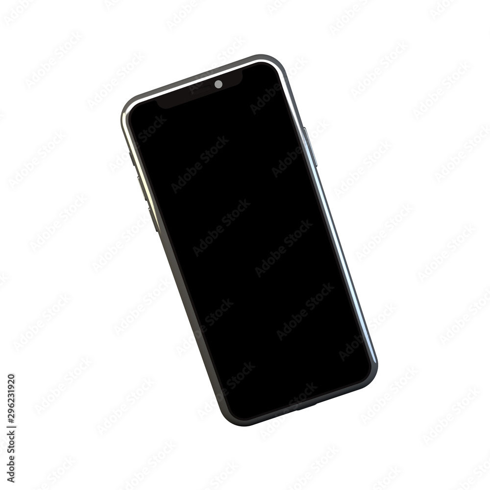 3D Illustration Realistic smartphone mockup. Cellphone frame with blank display isolated templates, phone different angles views. 3D Rendering mobile device concept 3D Illustration Realistic smartphone mockup. Cellphone frame with blank display isolated templates, phone different angles views. 3D Rendering mobile device concept