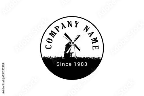 windmill logo template