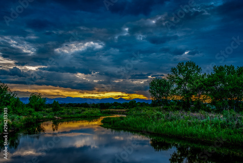 River Sunset