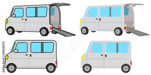 車椅子車両　ドア開閉