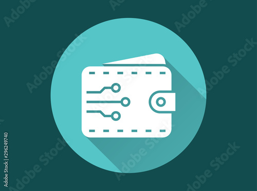 Free Download Wallet - vector icon for graphic and web design. - GFXLoad