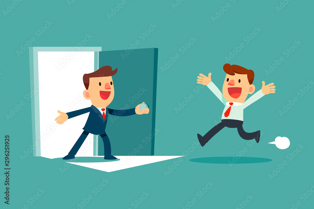 successful businessman open door for another businessman successful businessman open door for another businessman