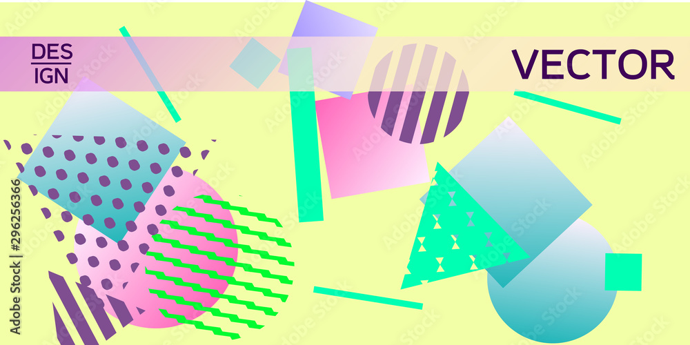 Geometric abstract background. Geometric abstract background.