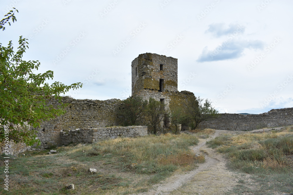 The medieval fortress of Kaliakra and Cape Kaliakra